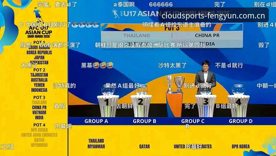 U17世界杯抽签深度评测：中国足球少年队的卡塔尔征程与风云体育观赛指南